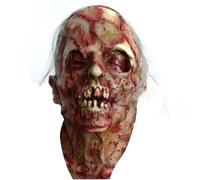 Scary Face Cover, Latex Face Cover for Fancy | Masquerade Face Cover for Fancy Dress, Full Head, Halloween Horror, Scary Monsters, Party, Latex Horror