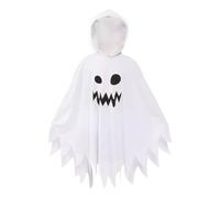 Scary Ghost Dress Midnight Costume - Terrifying Haunting Phantom Gown, Spooky Tattered Look | Create Instant Chilling Presence, Perfect For Halloween Fright, Versatile For Adult Men Women, Haunted Hou