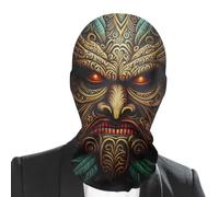 Scary Ghost Masque | Horror Evil Ghost Mesh Masque With Breathable Design,Scary And Funny Elastic Face Covering For Masquerade Party And Halloween