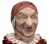 Scary Halloween Face Cover, Realistic Witch Maasks, Breathable Head Cover