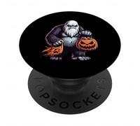 Scary Halloween Gorilla Ghost Spooky Candy Bag PopSockets Adhesive PopGrip