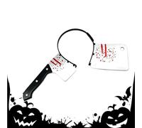 Scary Halloween Headband, Realistic Blood Stain Funny | Scary hair bands for adults men and women laughter screaming party ghost house carnival
