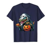Scary Halloween Komodo Dragon Ghost Spooky Candy Bag T-Shirt