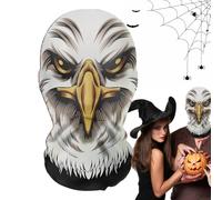 Scary Halloween Masque,Horror Evil Ghost Mesh Masque For A Creepy Halloween Costume - Breathable And Realistic Ghost Creepy Costume For Cosplay and Masquerade Party