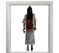 Scary Halloween Window Stickers, Scary Halloween Window Stickers | Hanging the corpse halloween clings to decals - Scary Wall Stickers for Halloween