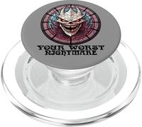 Scary Halloween Your Worst Nightmare Creepy Spooky Ghoul PopSockets PopGrip for MagSafe