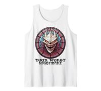 Scary Halloween Your Worst Nightmare Creepy Spooky Ghoul Tank Top
