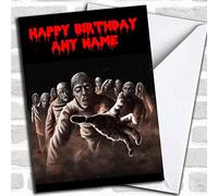 Scary Horrible Zombies Horror Customised Birthday Greetings Card- Birthday Cards/Horror, Scary & Horrid Cards | Birthday Card | Horror, Scary & Horrid Card