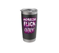 Scary Horror Movie Flick Chick Stainless Steel Insulated Tumbler