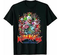 Scary Killer Klowns from Outer Space Alien Clown Tshirt Trend Black Black M