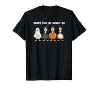 Scary Like My Daughter Goose Halloween Parent Humor T-Shirt