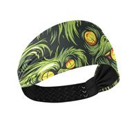 Scary Living Dead Halloween Moisture Wicking soft headbands for women Stretchy head bands for women for basketball Yoga Volleyball tennis accesorios para cabello de mujer