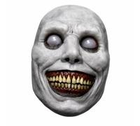 Scary Mask, Realistic Exorcist Smile Mask, Scary Halloween Horror Face | Halloween Cosplay, Horror Events, Masquerade Ball Accessory, Haunted House Prop,Themed Performances,Carnival Celebration Mask