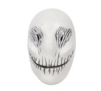 Scary Masque - Comfortable Eyelets Hall0ween Ghost Latex Masks | Realistic Upgrade Masquerade Partyy Horror Head Cover | Cosplay Performance Costume Props for All Types of Scary Events