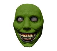 Scary Masque | Realistic Smiling Demon Face Masks | Breathable Creepy Ghost Costume Prop | Horror Devil Cosplay Accessory | Halloweens Party Masquerade for Zombie, Theme Events