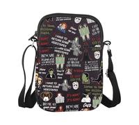 Scary Merchandise Halloween Horror Movie Merch Horror Movie Fans Makeup Bag Scary Lover Gift (Beware CR EU)