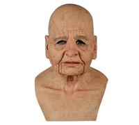 Scary Monster Mask - Creepy Ugly Halloween Costume for Adults and Kids