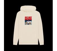 Scary Movie Official Safety vs Death Graphic Oat Hoodie Scary Movie Cream 2XL