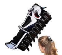 Scary Movies Themed Hair Clips 1 Ghost Faces Spooky Claw Clips for Thick Hair | Creative Horror Hair Claw Clips for Women Girls