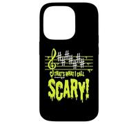 Scary Music Humor or Funny Joke to Scare Halloween Musicians Case for iPhone 14 Pro