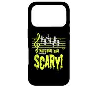 Scary Music Humor or Funny Joke to Scare Halloween Musicians Case for iPhone 17 Pro