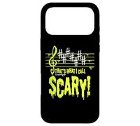 Scary Music Humor or Funny Joke to Scare Halloween Musicians Case for iPhone 17 Pro Max
