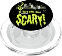 Scary Music Humor or Funny Joke to Scare Halloween Musicians PopSockets PopGrip for MagSafe