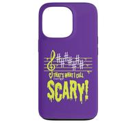 Scary Music Humour is Funny to Scare Halloween Music Teacher Case for iPhone 13 Pro