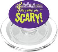 Scary Music Humour is Funny to Scare Halloween Music Teacher PopSockets PopGrip for MagSafe