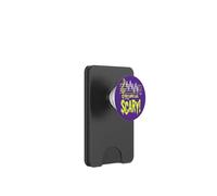 Scary Music Humour is Funny to Scare Halloween Music Teacher PopSockets PopWallet for MagSafe