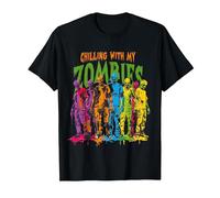 Scary Night Ghost Design Perfect for Fans of Horror Stories T-Shirt, Men, Black, 4X-Large