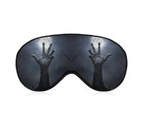 Scary Night Zombie Hand Eye Mask for Sleeping Blackout Night Blindfold with Adjustable Strap for Men Women Travel Yoga Nap