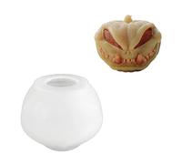 Scary Pumkpin Mold Halloween Themed Mold for Making Soap Plaster Ornament Halloween Party Decor Pumpkin Molds for Making Large Pumpkin Silicone
