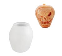 Scary Pumkpin Mold Halloween Themed Mold for Making Soap Plaster Ornament Halloween Party Decor Pumpkin Molds for Making Large Pumpkin Silicone