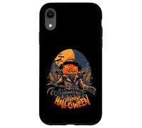 Scary Pumpkin Scarecrow Spooky Horror Halloween Graphic Case for iPhone XR