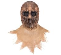 Scary Skeleton Latex Masks Horror Scarecrow Masques Type C One Size