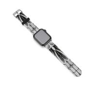 Scary Skull Angry Face Silicone Watch Strap 38mm 40mm 42mm 44mm Quick Release Compatible with IWatch Series 10 9 Ultra 8 7 6 5 4 3 2 1 SE
