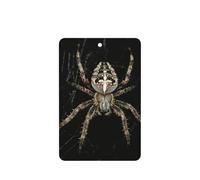 Scary Spider Printing 10 Pieces Air Freshener Car Hanging Cards Air Freshener Sheets With Rope For Cars Home