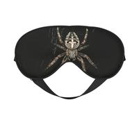 Scary Spider Printing All-Occasion Comfort Cover, Blocks Light Eye Mask, Ideal for Camping,Shifts,Blocks Light Well