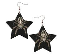 Scary Spider Women's Fashion Earrings, Celestial Dangle Earrings, Star Shape Jewelry for a Versatile