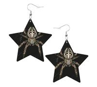Scary Spider Women's Fashion Earrings, Celestial Dangle Earrings, Star Shape Jewelry for a Versatile