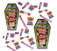 Scary Spooky Mix Box 92g - Pack of 02- Assorted Gummy Jellies, Marshmallows, Chewing Gums, Fruit-Flavoured Candy & Hard Boiled Sweets - Fun Halloween Treat Box - Fn