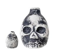Scary Whistle Terrifying Practical Trick Toy | Halloween Screaming Death Whistle for Men Boys Girls Youth Teens Wife Husband Son Daughter Family Friends White