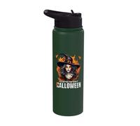 Scary Witch Its Never Too Early for Halloween Stainless Steel Insulated Water Bottle