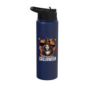 Scary Witch Its Never Too Early for Halloween Stainless Steel Insulated Water Bottle