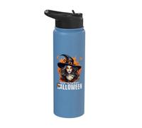 Scary Witch Its Never Too Early for Halloween Stainless Steel Insulated Water Bottle