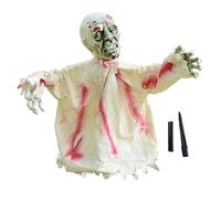 Scary Zombie Lawn Stake As Haunted House Decoration And Garden Stake A Scary Figure Made of for The Halloween Season for Garden And, Beige L