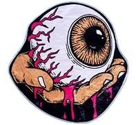 ScaryOne Eye Halloween Soft and Absorbent Microfiber Bath Rugs,Machine Wash Dry,Indoor Doormat Front Door Mat Non Slip,Bed Rug 31x31 Inch