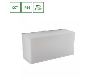 SCATOLLO 8W CCT 230V IP54 200X100X75MM WHITE SLI003037CCT_PW