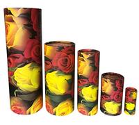 Scatter Tube Ashes Urn Plain Roses Flower Adult child Large Medium Small Keepsake Pet (Small)